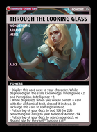 Through The Looking Glass - Custom Card
