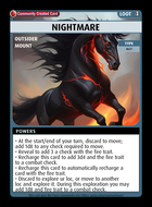 Nightmare - Custom Card