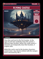 Flying Castle - Custom Card