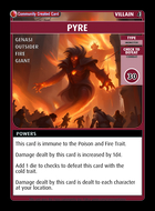 Pyre - Custom Card
