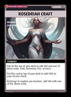 Rosedriah Craft - Custom Card