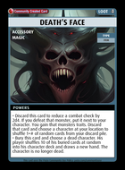 Death’s Face - Custom Card