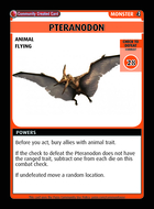 Pteranodon - Custom Card