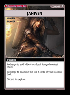 Janiven - Custom Card