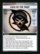 Luck Of The Thief - Custom Card