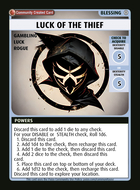 Luck Of The Thief - Custom Card