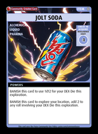 Jolt Soda - Custom Card