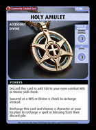 Holy Amulet - Custom Card
