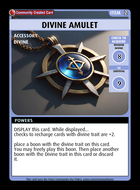 Divine Amulet - Custom Card