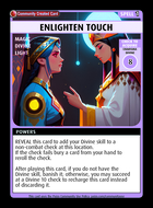 Enlighten Touch - Custom Card