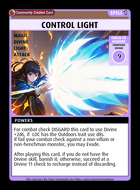 Control Light - Custom Card