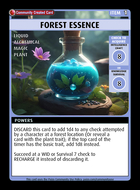 Forest Essence - Custom Card
