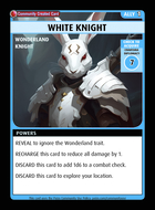 White Knight - Custom Card