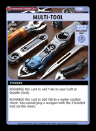 Multi-tool - Custom Card