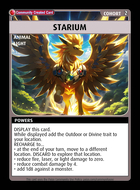 Starium - Custom Card