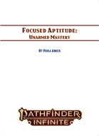 Focused Aptitude: Unarmed Mastery