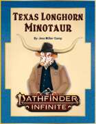 Minotaur Art: Texas Longhorn