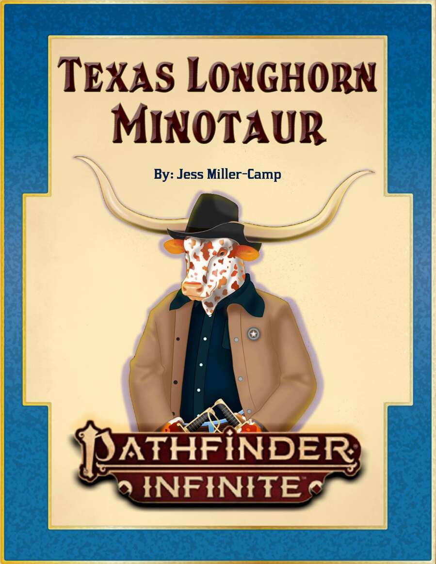 Minotaur Art: Texas Longhorn - Paizo | Pathfinder and Starfinder ...