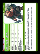 Grimdur Tohag - Custom Card