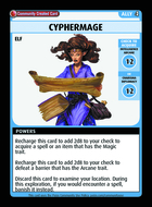 Cyphermage - Custom Card