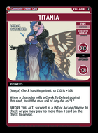 Titania - Custom Card