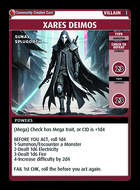 Xares Deimos - Custom Card