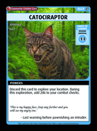 Catociraptor - Custom Card