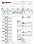 Polska Karta Postaci do Pathfinder 2ed