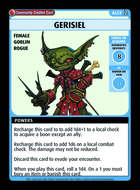 Gerisiel - Custom Card