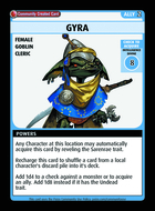 Gyra - Custom Card