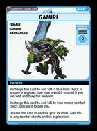 Gamiri - Custom Card