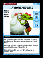 Siathorn And Mitzi - Custom Card