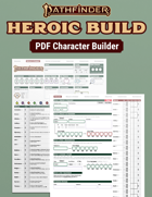 Heroic Build: Character Builder (Form Fillable)