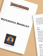 Mini Reference Booklet (Print & Fold - Pathfinder 2e Remaster)