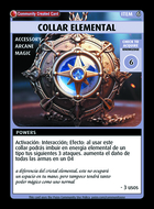 Collar Elemental - Custom Card