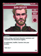 Dan Decept - Custom Card