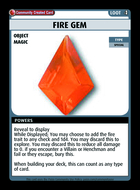 Fire Gem - Custom Card