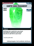Earth Gem Fragment - Custom Card