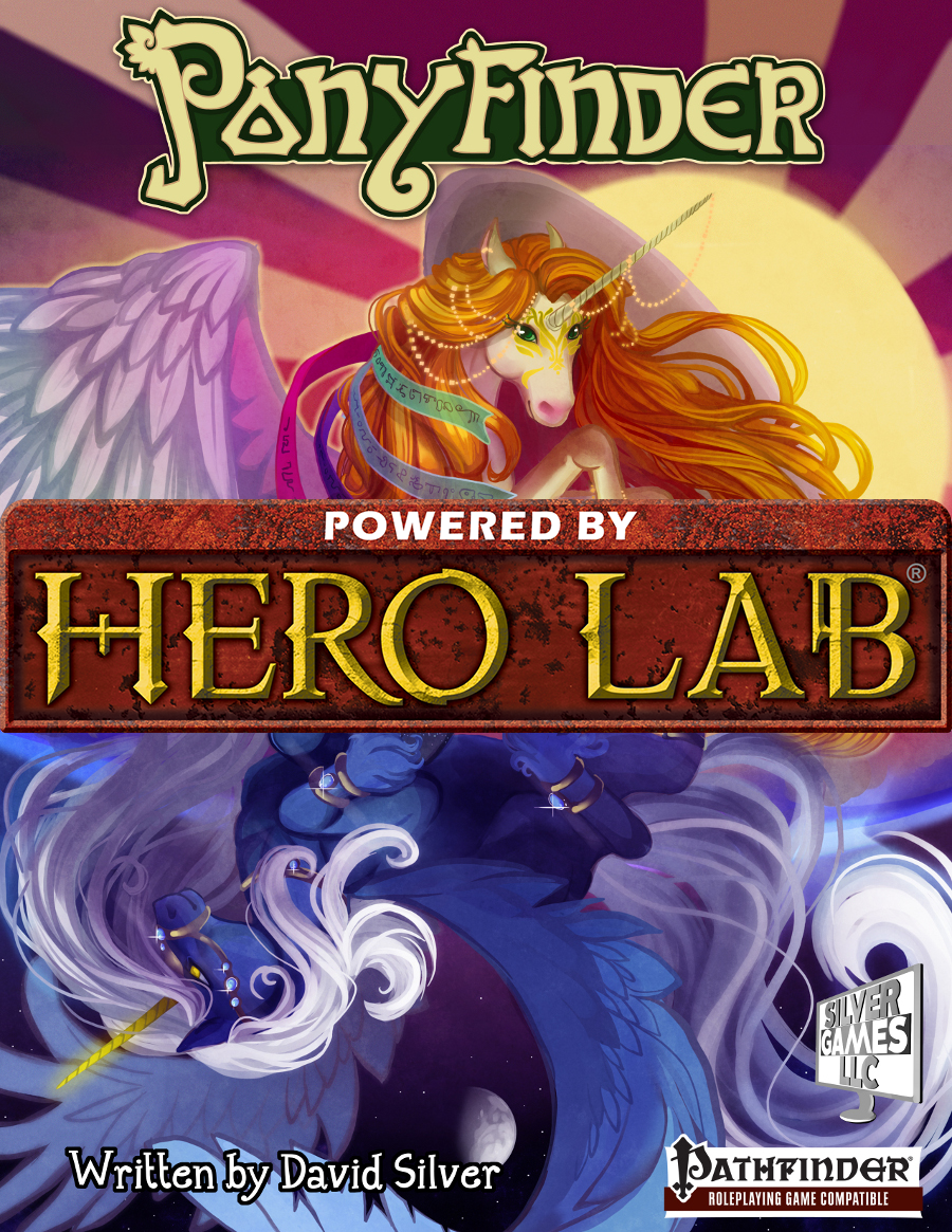 Ponyfinder - Day and Night Herolab Extension - Silver Games LLC |  DriveThruRPG