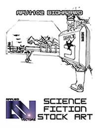 Science Fiction Stock Art: Biotech Lab Assistant - Applied Vectors ...