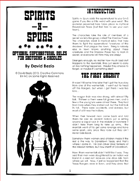 S&S:  Spirits & Spurs