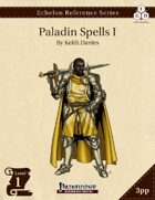 Echelon Reference Series: Paladin Spells I (3pp+PRD)
