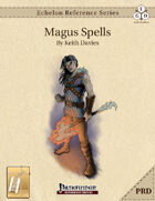 Echelon Reference Series: Magus Spells Compiled (PRD-Only) [BUNDLE]