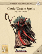 Echelon Reference Series: Cleric/Oracle Spells Compiled (PRD-Only) [BUNDLE]