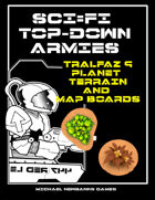 Sci-Fi TopDowns 15mm Tralfaz 9 Terrain Pack