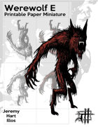 Werewolf E Solo Paper Mini