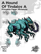 A Hound of Tindalos A Solo Paper Mini