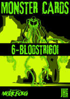 Mork Borg Monster Card 6 BLODSTRIGOI