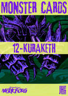 Mork Borg Monster Card 12 KURAKETH