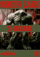Mork Borg Monster Card 21 DRULMORD